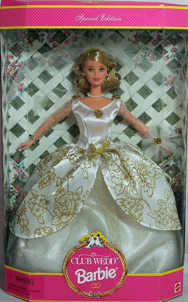 Amazon.co.jp: Barbie Club Wedd Blonde 1997 Doll : Toys & Games